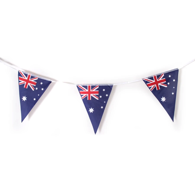 3.6m AUSTRALIA BUNTING FLAG Australian Day Colours Party Banner Flags Decor
