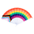 1x Rainbow Gay Pride Fabric Cooling Fan LGBTQ