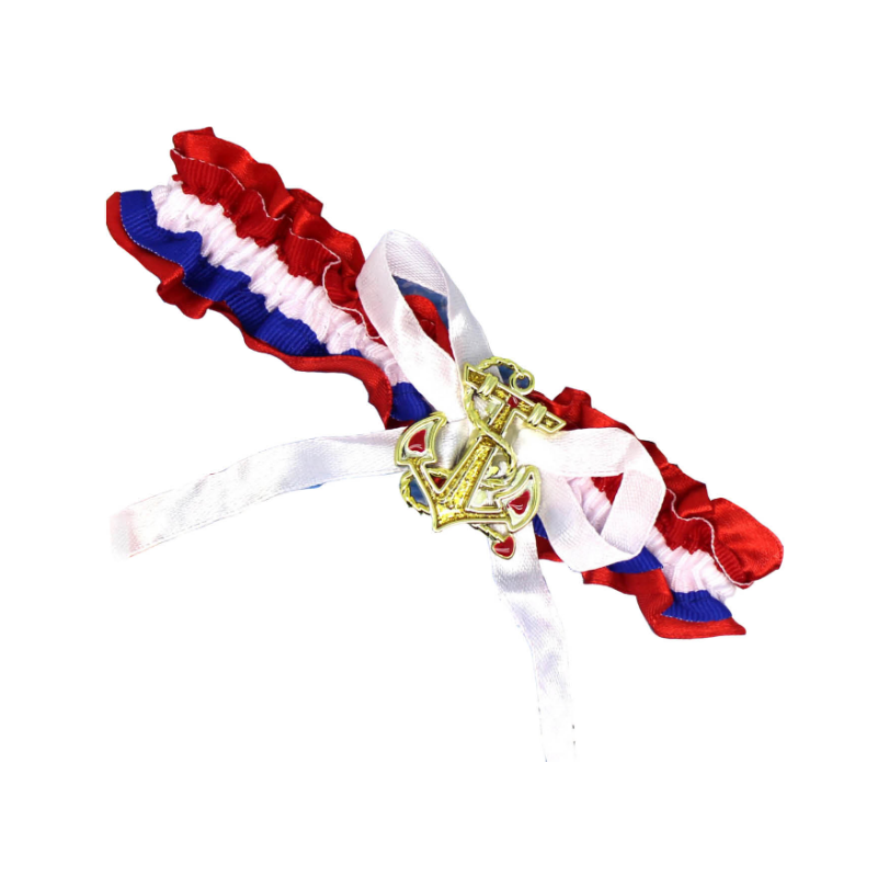 Ladies Navy Sailors Garter Party Costume Wedding Thigh Band Halloween Sailor