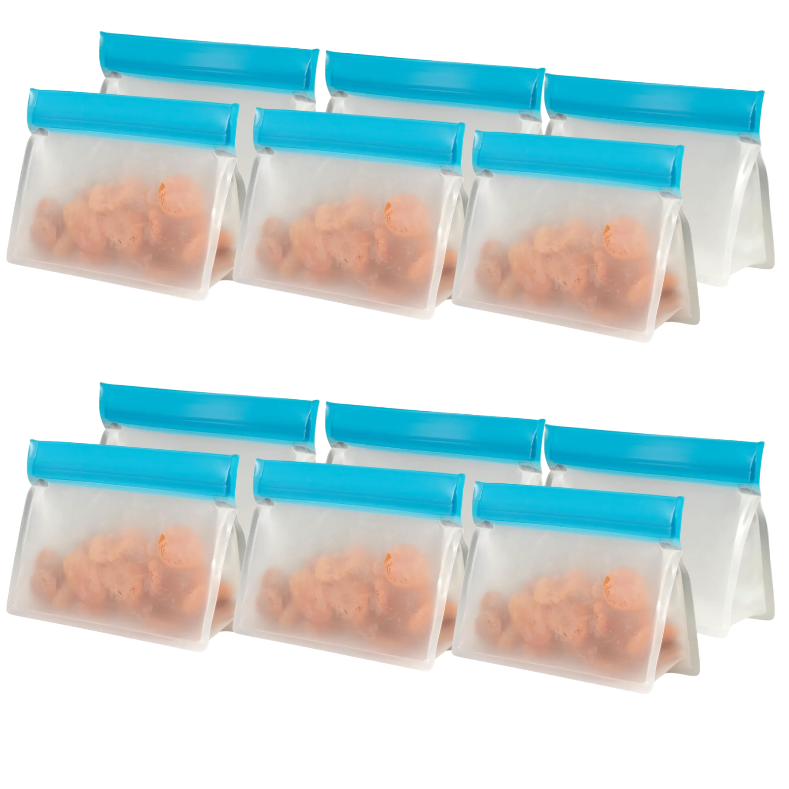 6x Avanti Reusable Stand Up 250mL Bag (6 Packs of 2) - 12 Bags Total