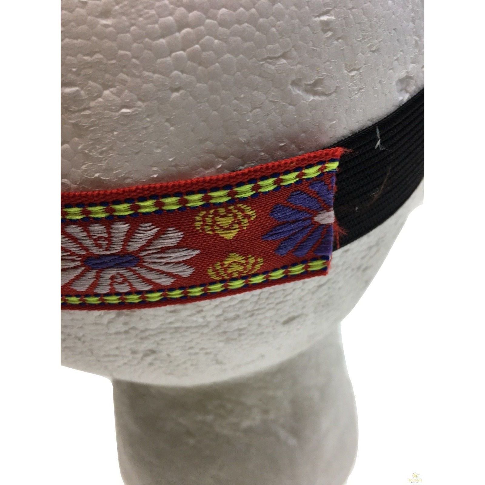 INDIAN Two Feather Headband Headdress Fancy Dress Native American Costume Party