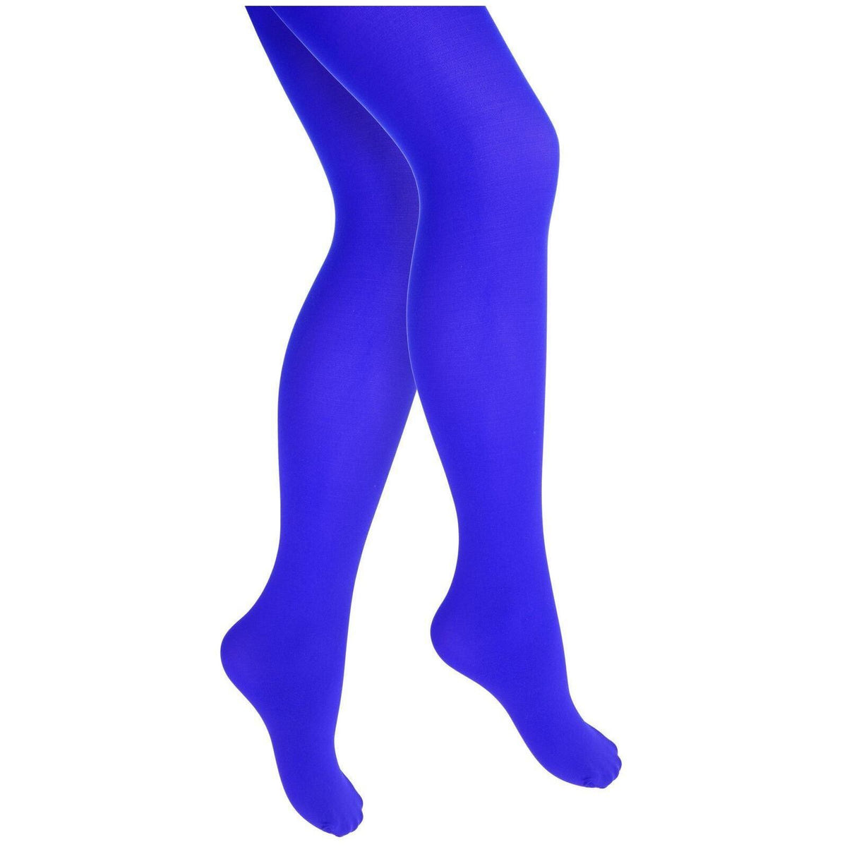 Pantyhose Tights Stockings Hosiery Womens Ladies Plain Colours - Blue
