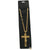 Jesus Christ Metal Necklace Chain Pendant Chain Jewellery Crucifix - Gold