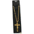 Jesus Christ Metal Necklace Chain Pendant Chain Jewellery Crucifix - Gold