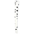 ANIMAL TAIL Costume Halloween Fancy Dress Clip-On Cosplay Dog - Dalmatian
