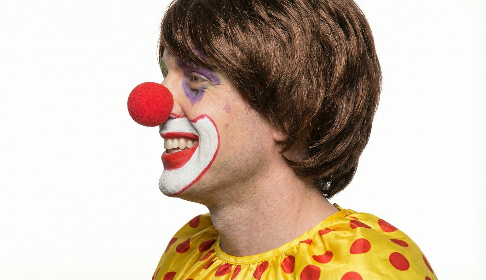 10x Soft CLOWN NOSES Costume Circus Halloween Spongy Fancy Fun Silly in Red