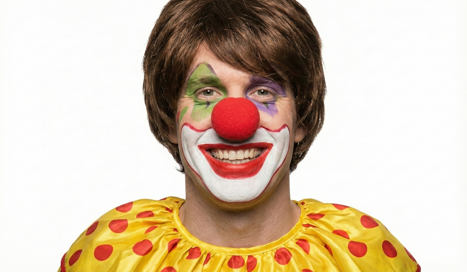 10x Soft CLOWN NOSES Costume Circus Halloween Spongy Fancy Fun Silly in Red