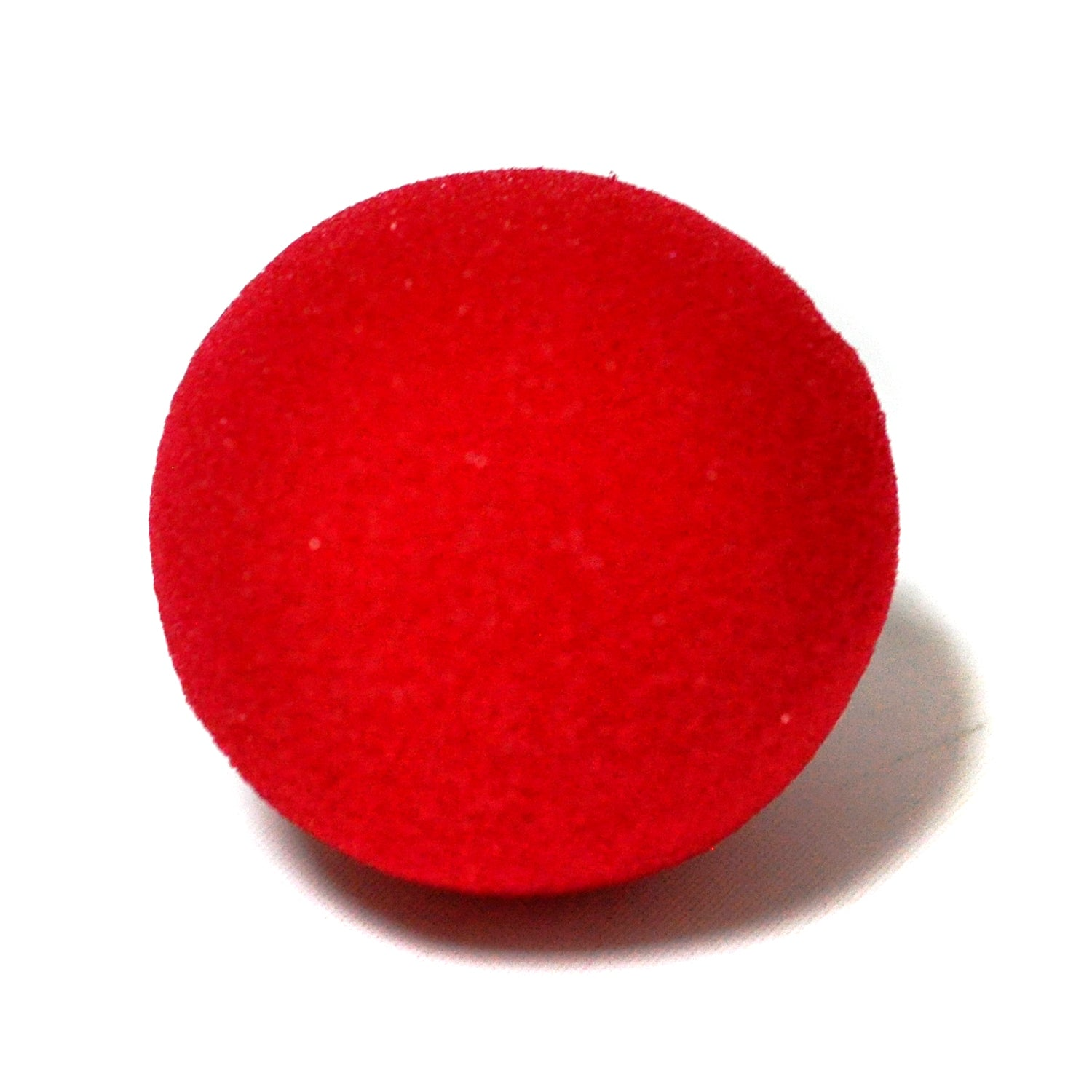 10x Soft CLOWN NOSES Costume Circus Halloween Spongy Fancy Fun Silly in Red