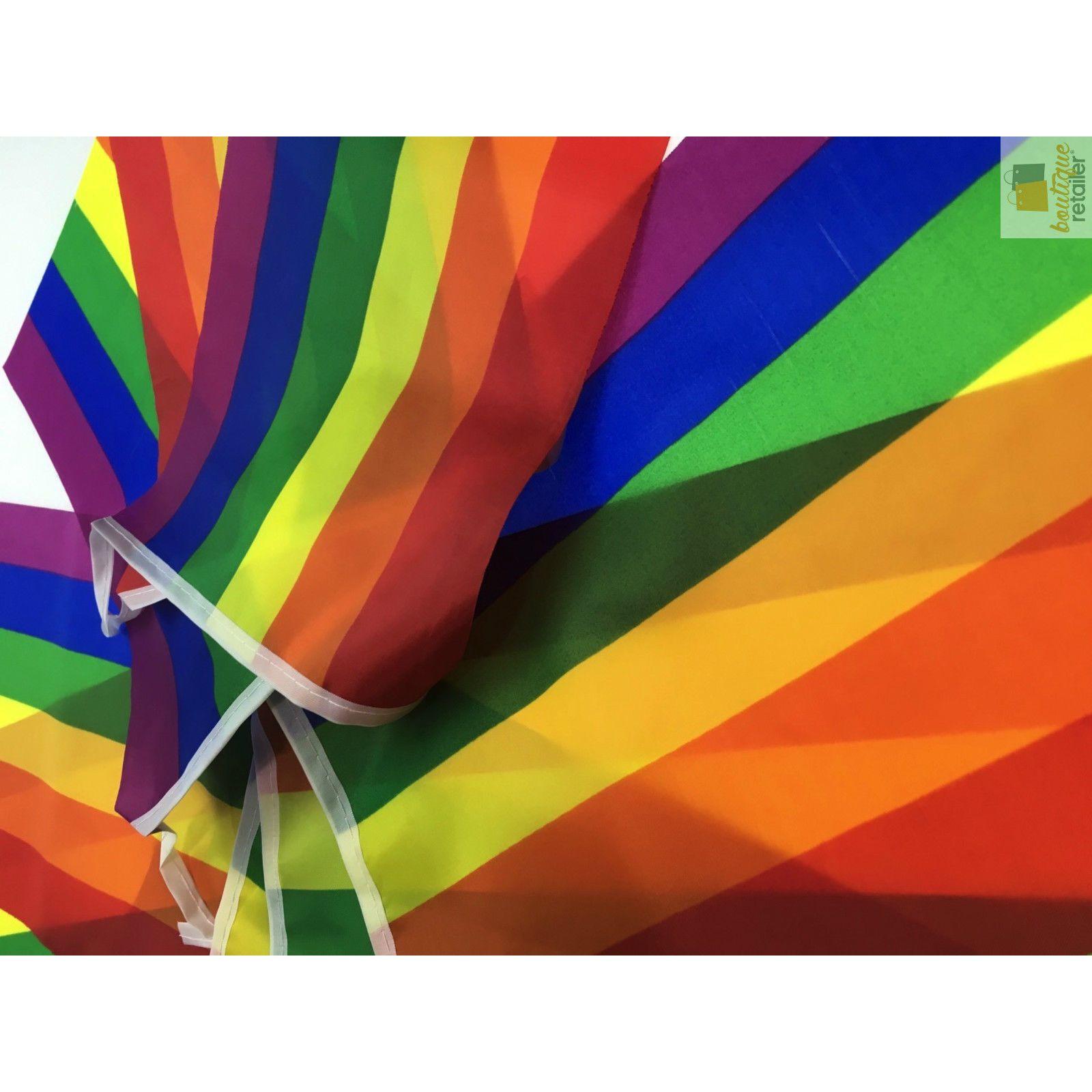 3.6m RAINBOW BUNTING FLAG Party Banner Birthday Triangle Flags Decor Pride
