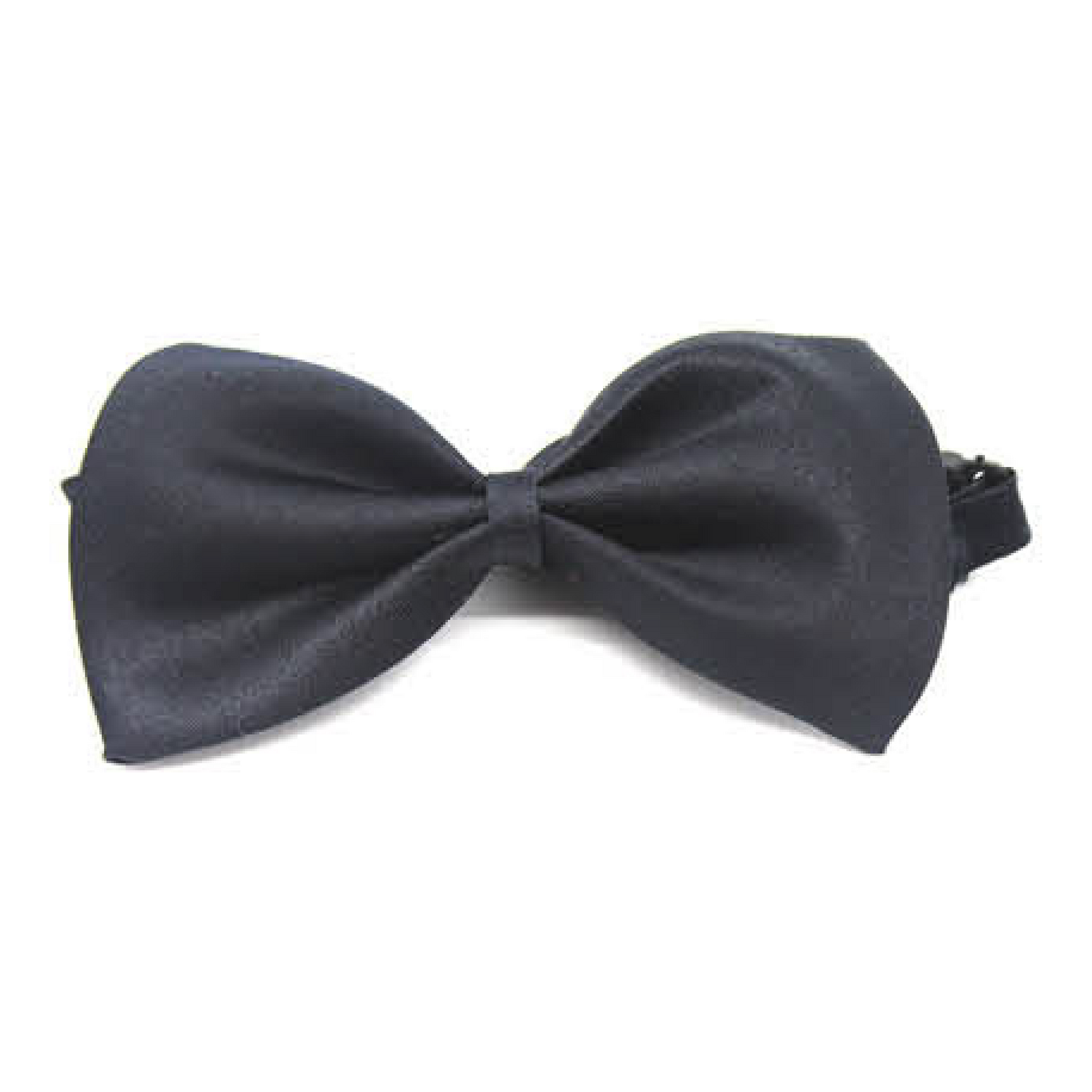Mens BOW TIE Wedding Tuxedo Pre-tied Formal Bestman Necktie Classic Plain Party - Black