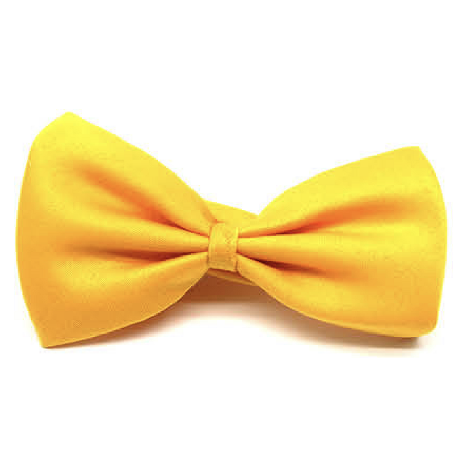 Mens BOW TIE Wedding Tuxedo  Formal Bestman Necktie Classic Plain Party - Yellow
