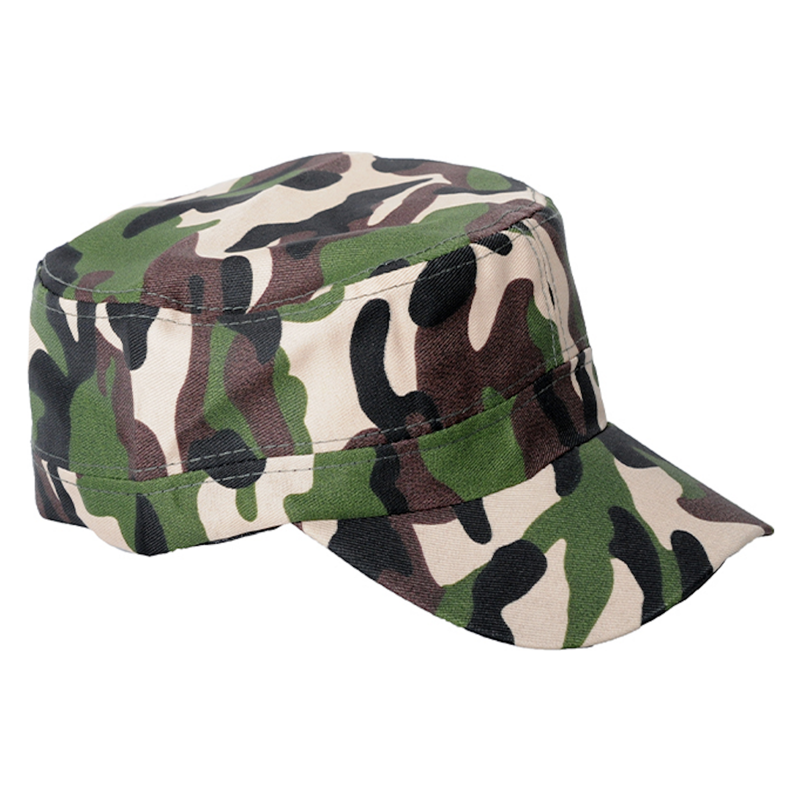 Mens Army Cap Hat Cadet Castro Military Patrol Baseball Summer Camo Camouflage