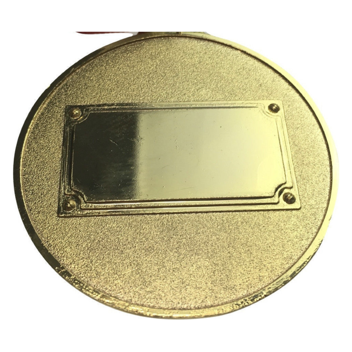 METAL WINNER GOLD MEDAL 1st Party Favours Sports Day 40cm Ribbon - Green/Gold