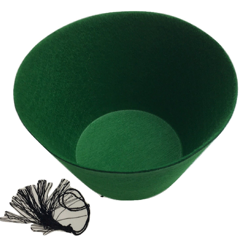 TURKISH HAT Red Green Fez Tarboosh Dress Up Costume Party Moroccan - Green