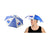 AUSTRALIA UMBRELLA HAT Rain Novelty Cap Costume Outdoor Camping Beach Fishing