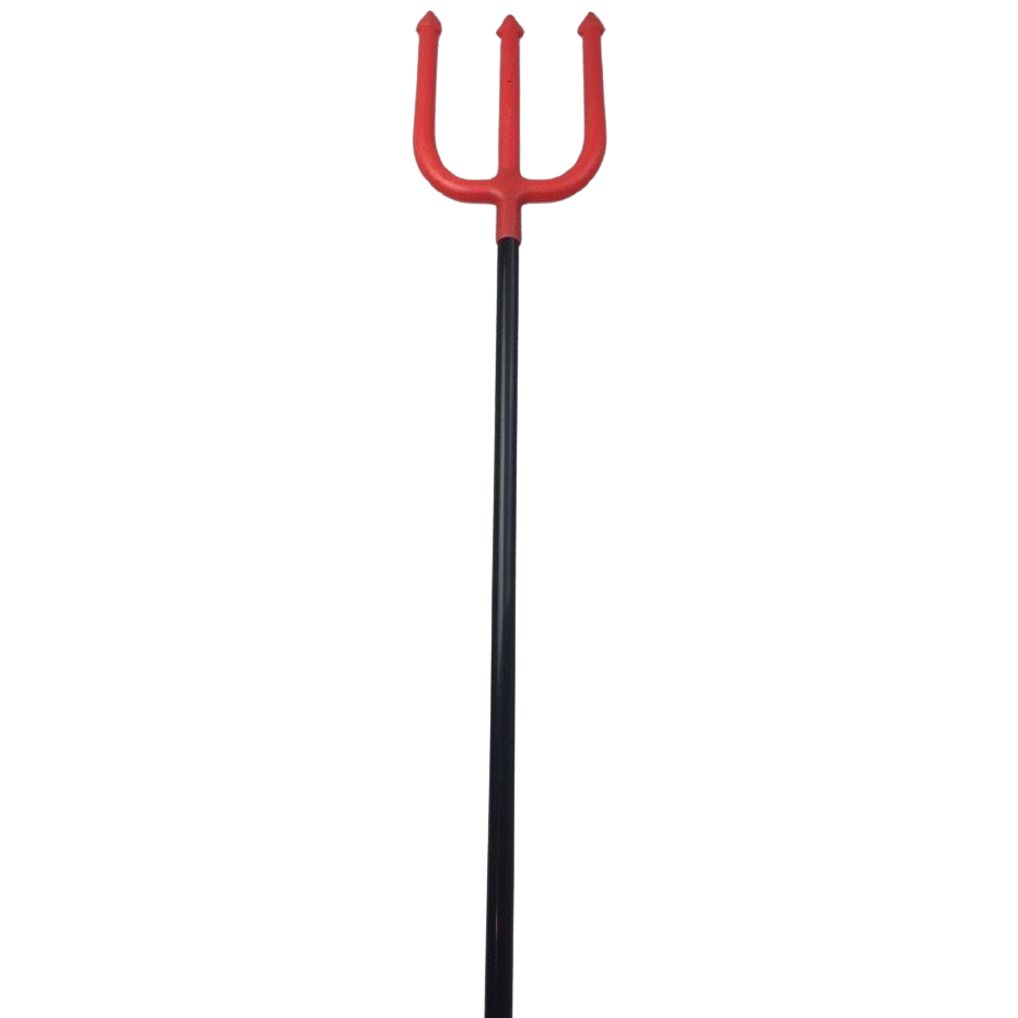 110cm HALLOWEEN RED DEVIL TRIDENT Fork Fancy Dress Costume Party Stick Accessory