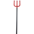 110cm HALLOWEEN RED DEVIL TRIDENT Fork Fancy Dress Costume Party Stick Accessory