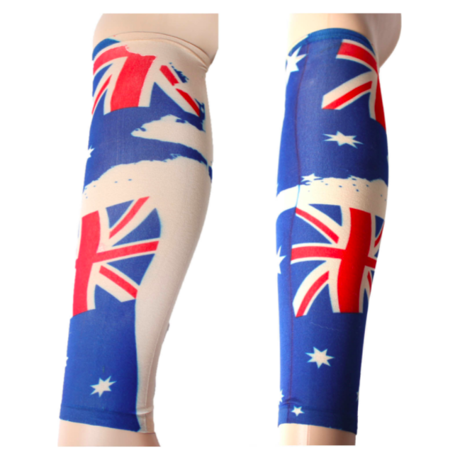 Australian Tattoo Sleeve Aussie Flag Fake Tats Australia Day Costume Party