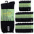 24 Pairs PREMIUM BAMBOO SOCKS Mens Heavy Duty Thick Work Socks Cushion BULK  - Black - 11-14