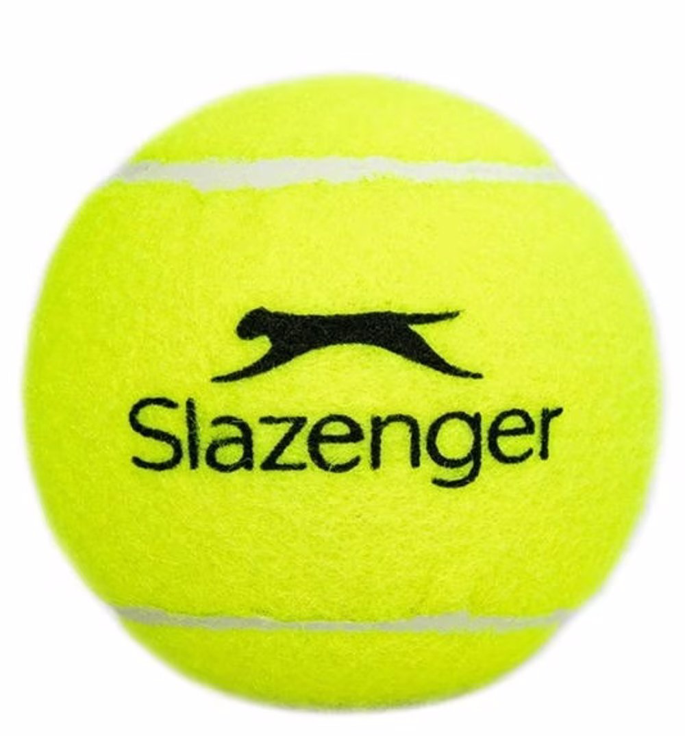 Slazenger Club All Court Tennis Balls 3-Ball Tube - Yellow