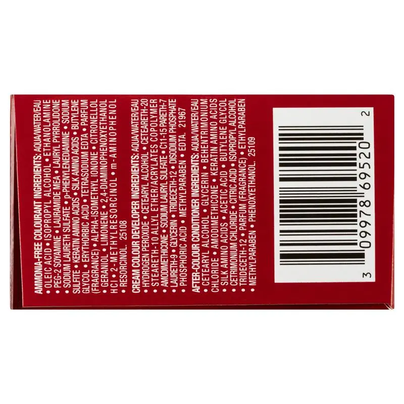 Revlon ColorSilk 20 Brown Black Permanent 3D Hair Colour w/ Keratin - Brown/Black