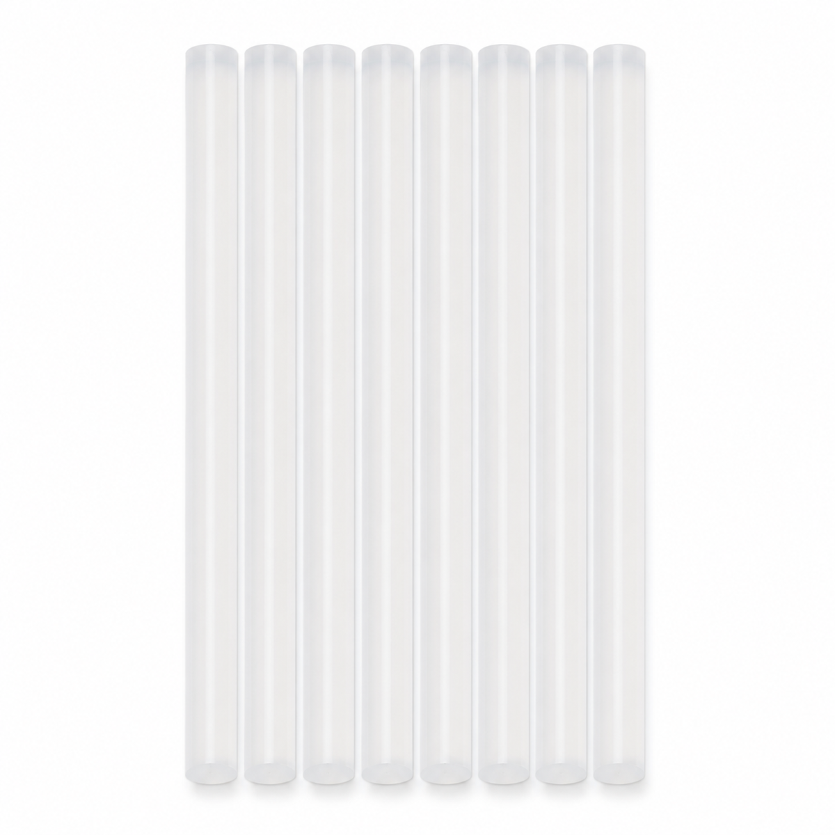 8x Clear Hot Melt Glue Sticks Adhesive Craft Glue Gun (1.1x15cm)