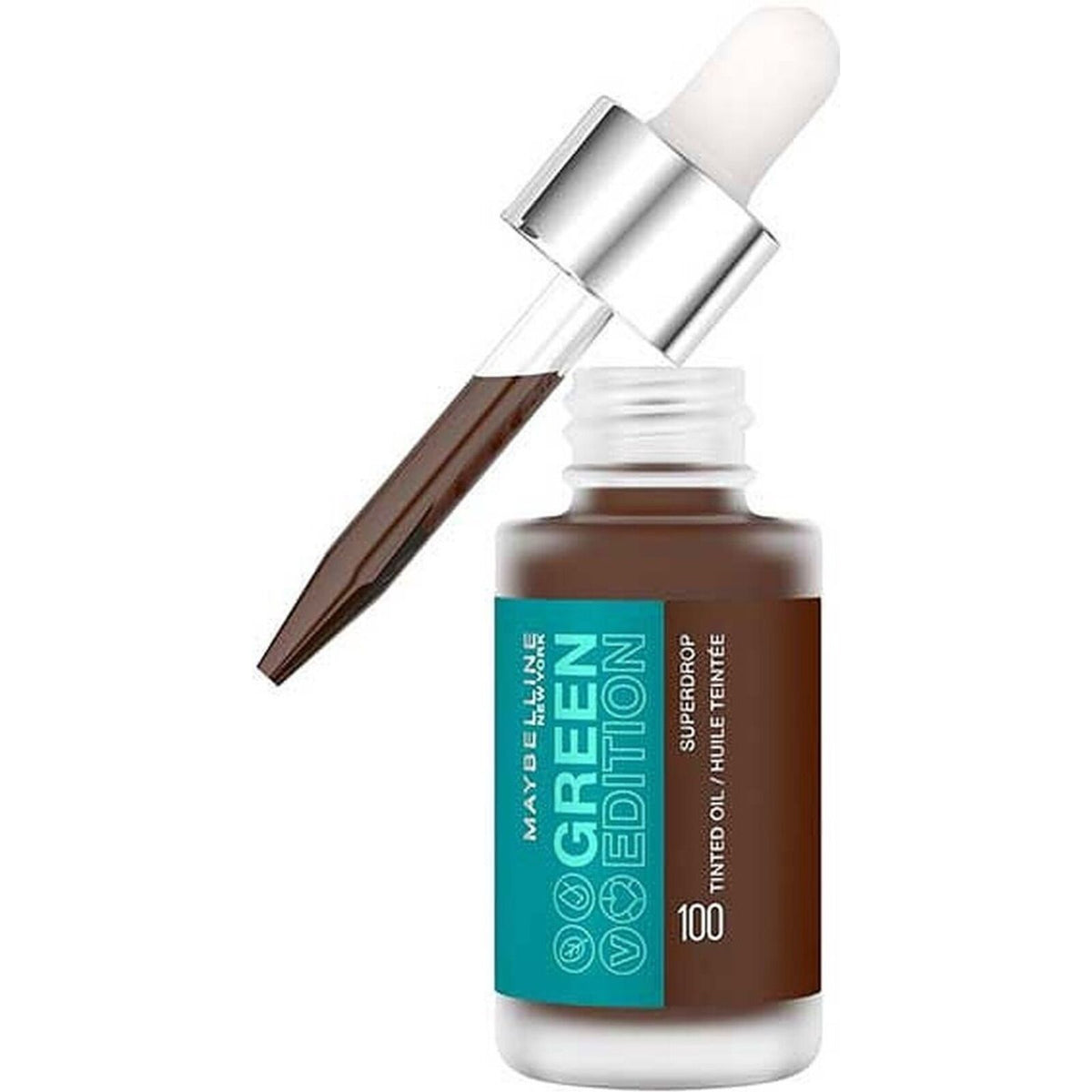 Maybelline Green Edition Superdrop Tinted Oil Foundation – Shade 100