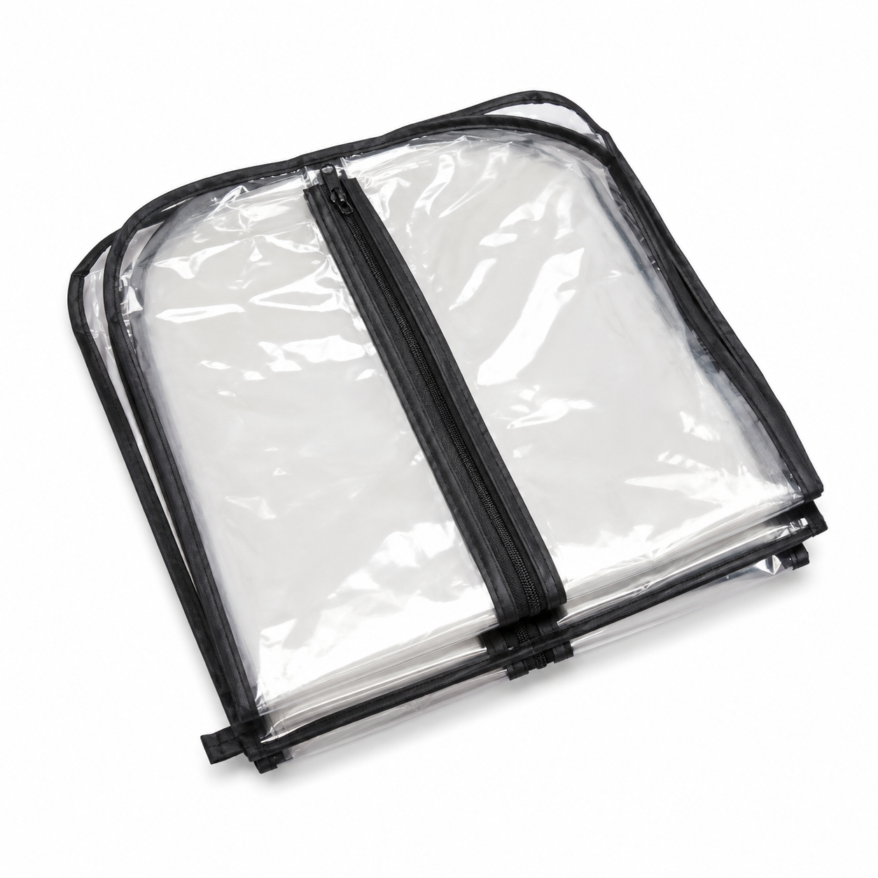 1x Suit Cover with Zipper Garment Clothing Coat Jacket Storage/Protector  (60x137cm)