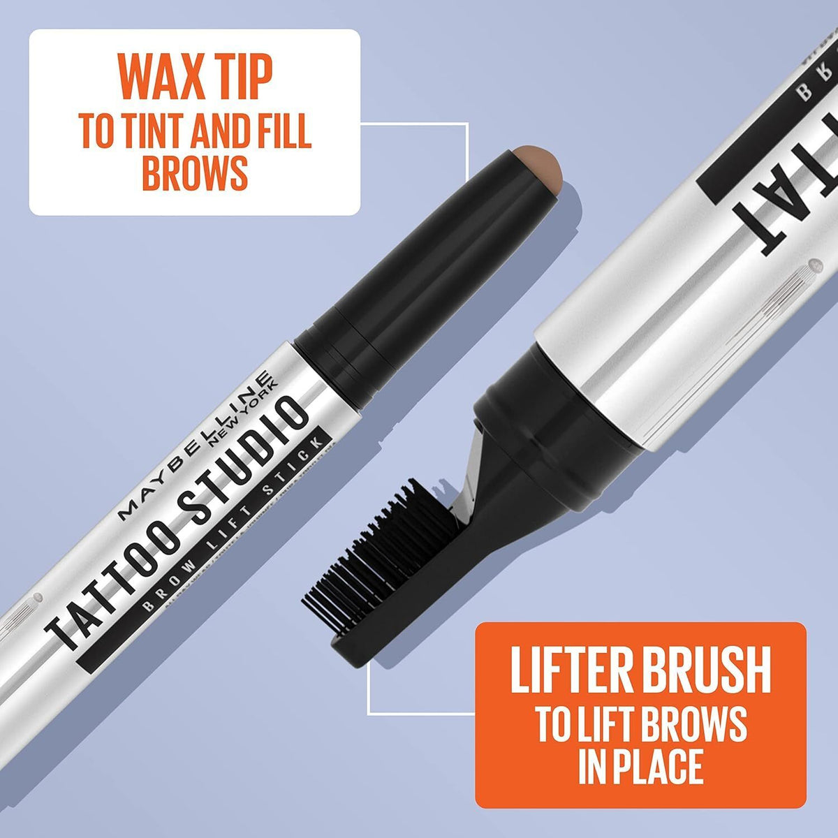 Maybelline Tattoo Studio Eyebrow Lift Stick Colour in 260 Deep Brown
