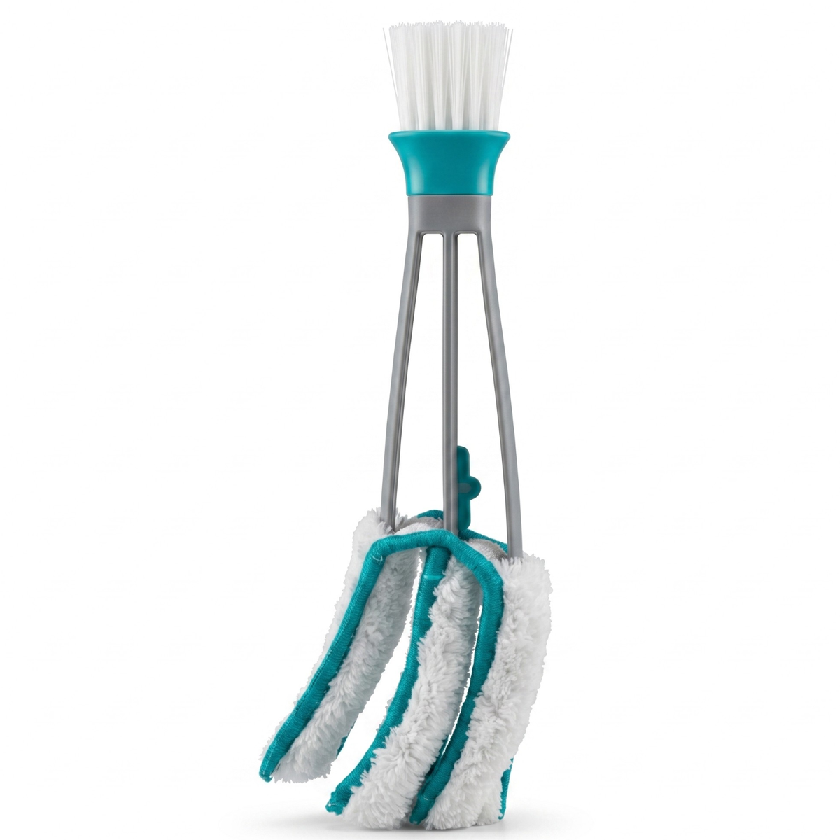 Window Shutter Blinds Brush with Interchangeable Head &amp; Microfibre Attachment