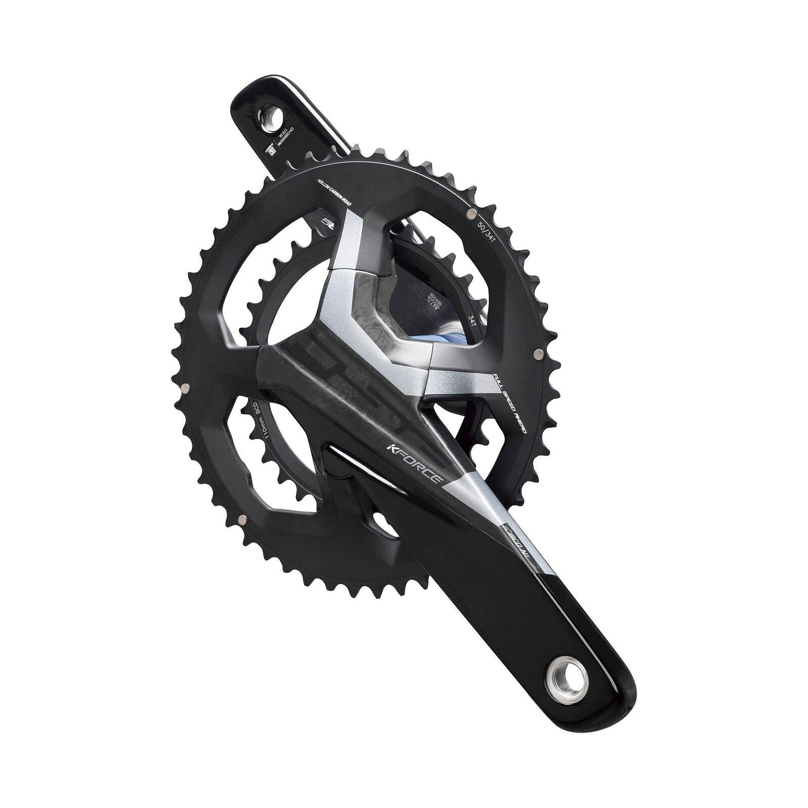 FSA K-Force Light Carbon Crankset BB386EVO WE BB 386 172.5mm 50/34T Bicycle Bike