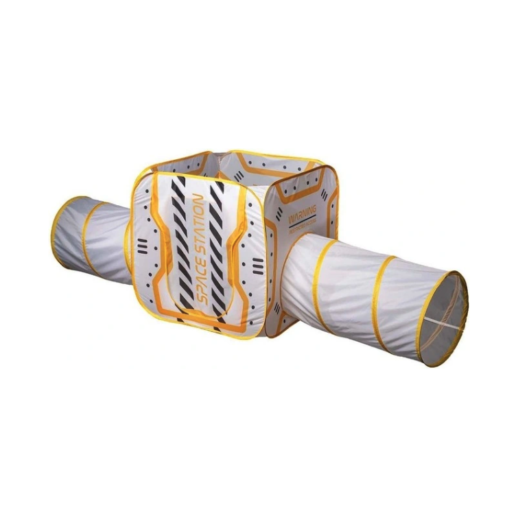 Fao Play Space Station 2 in 1 Indoor / Outdoor Tunnel & Play Tent Playpen
