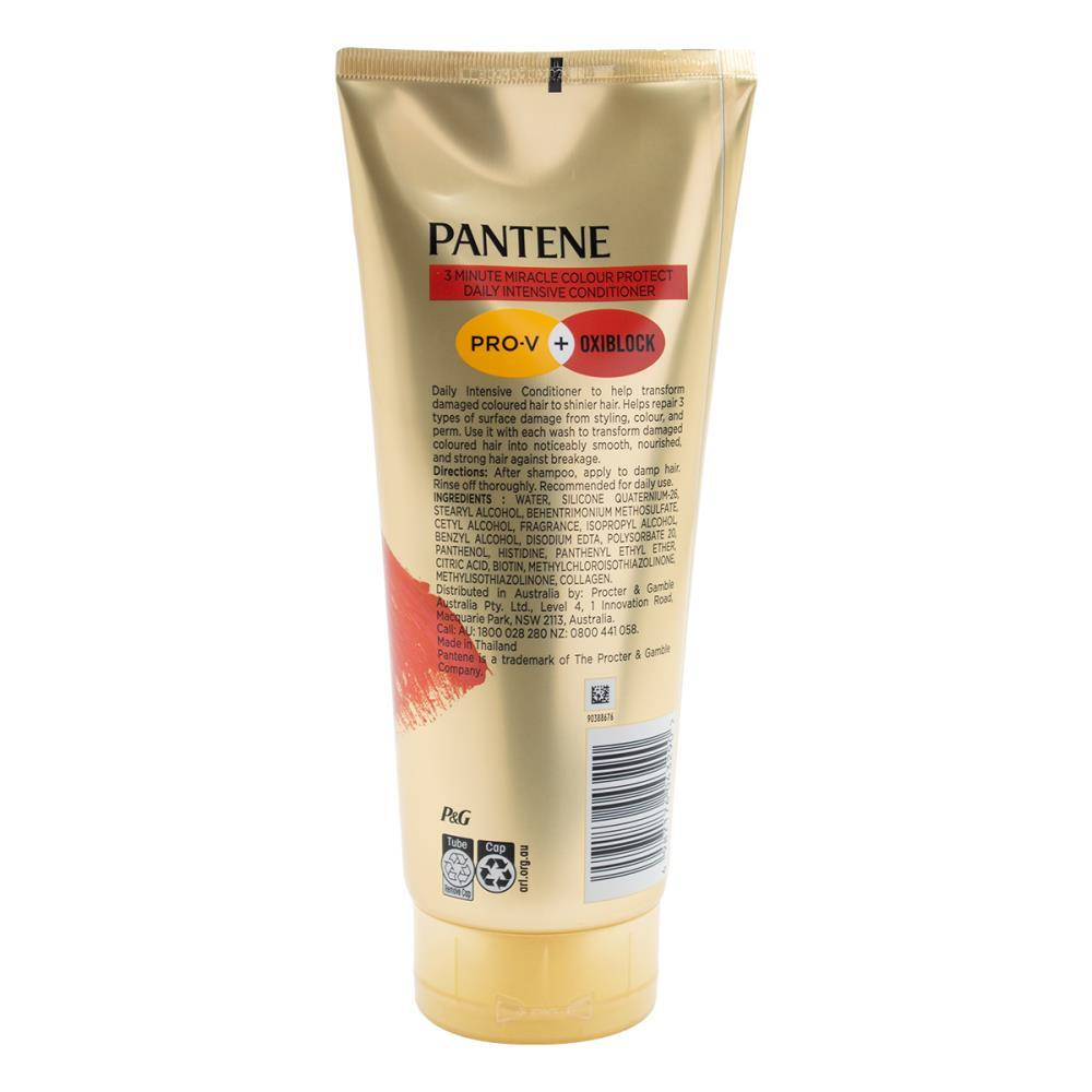 Pantene 400ml 3 Minute Miracle Colour w Oxiblock Intensive Conditioner