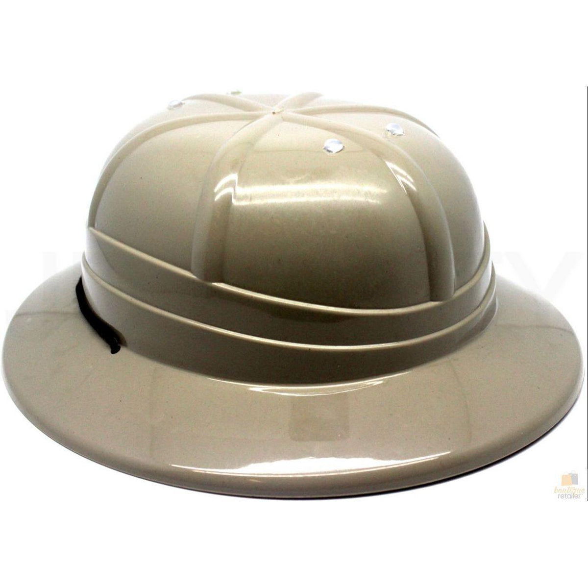 SAFARI HAT Camping Pith Helmet Solid African Hunter Jungle Costume Party