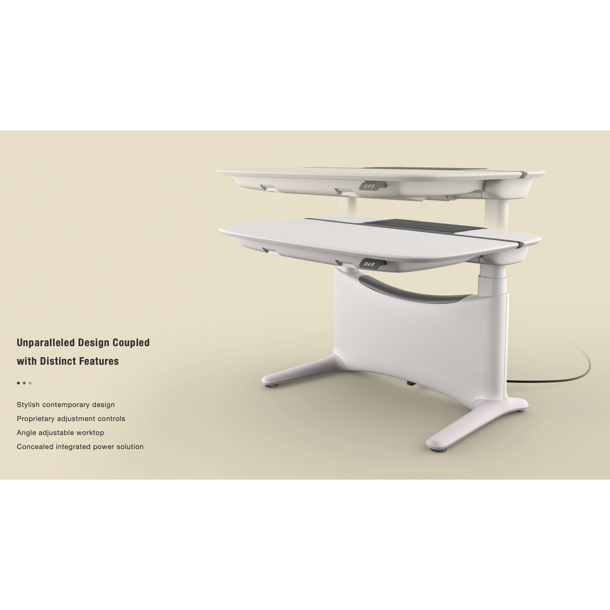 1.2m UFOU UPON Standing Desk Height Adjustable Motorised Electric Sit Stand Table Riser