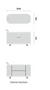 UFOU Fitin Rollin Mobile Roller Shutter Cabinet - Storage with Adjustable Shelves & Wheels