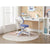 Ergonomic Children Kids Study Desk and Chair Set Height Adjustable - Blue
