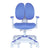 Ergonomic Children Kids Study Chair Set of 4 Height Adjustable - Blue