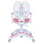 Ergonomic Children Kids Study Desk and Chair Set Height Adjustable - Pink