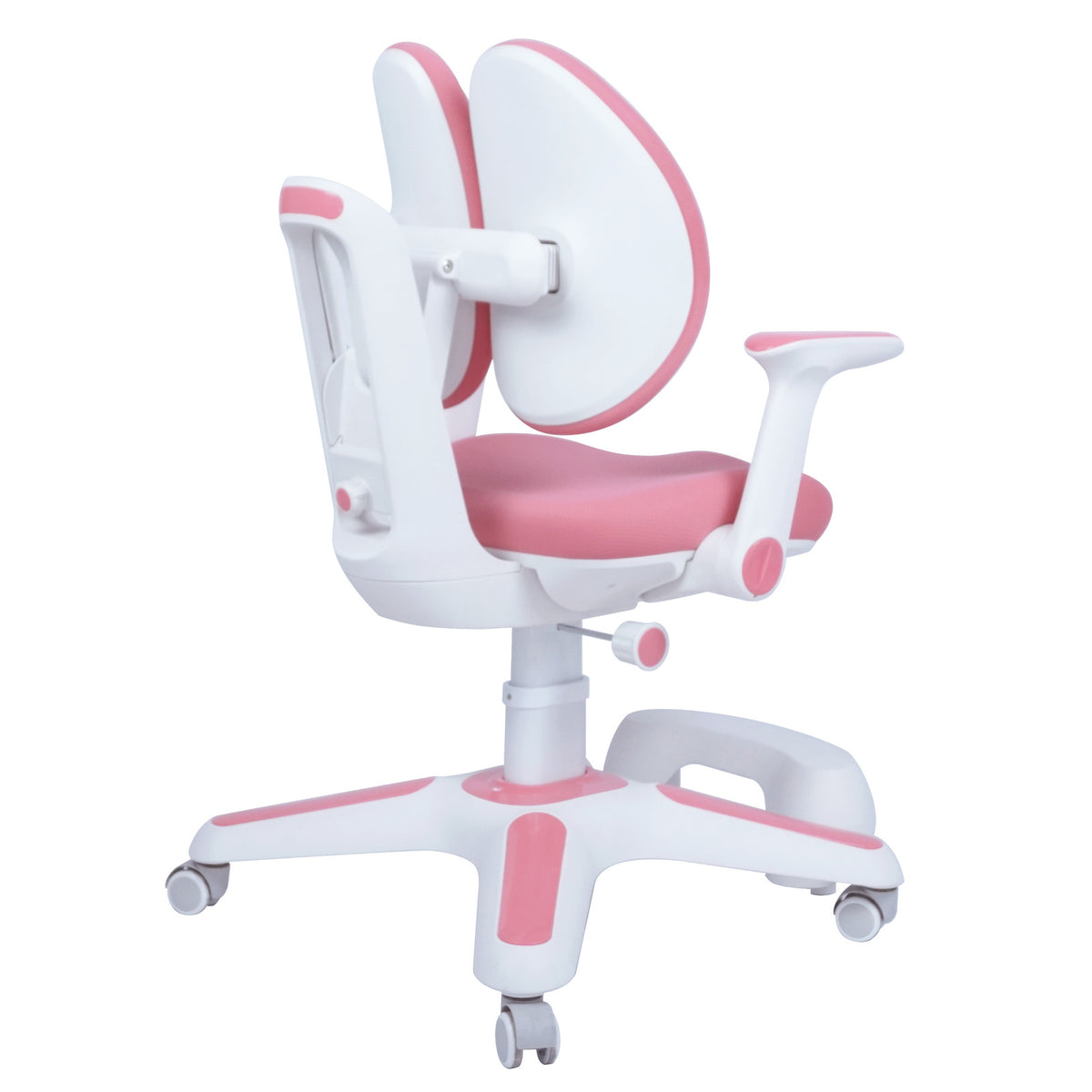4x Ergonomic Children Kids Study Chairs Height Adjustable - Pink