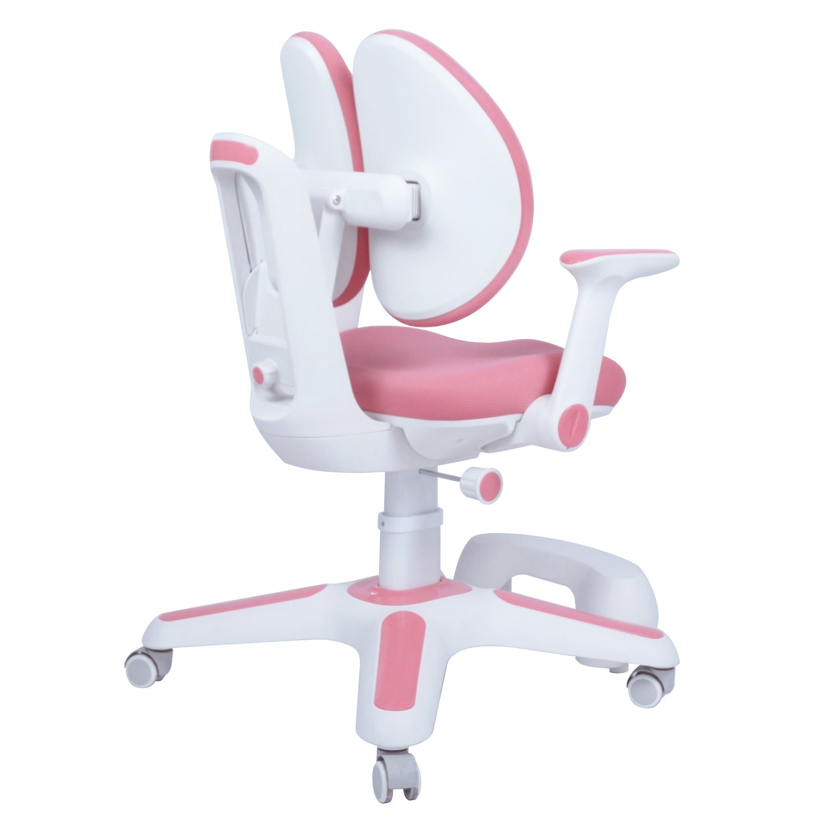 4x Ergonomic Children Kids Study Chairs Height Adjustable - Pink