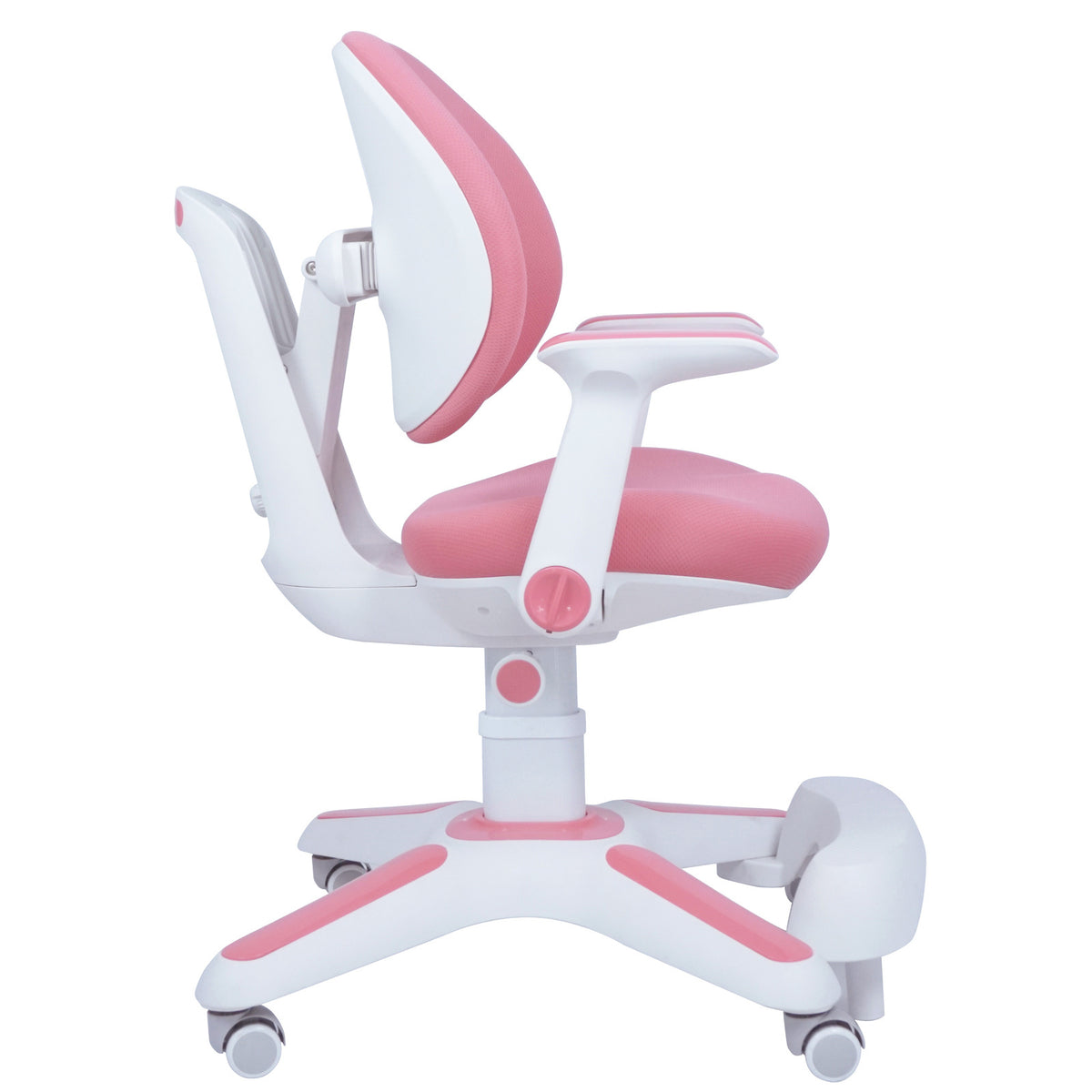 6x Ergonomic Children Kids Study Chairs Height Adjustable - Pink