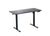 120 x 60cm Electric Standing Desk Height Adjustable Motorised Electric Sit Stand in Black