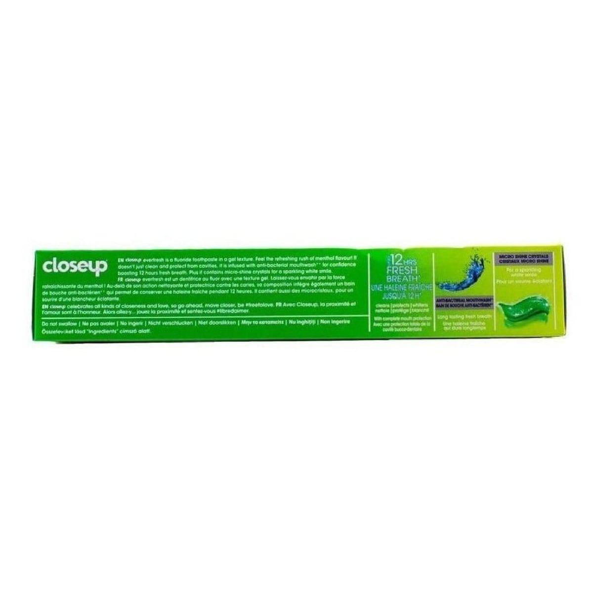 9x Closeup Toothpaste Everfresh Menthol Paradise 90g