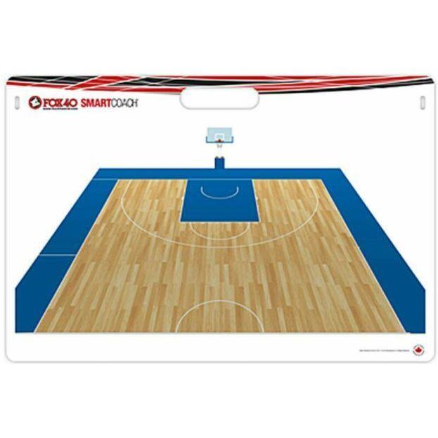 Fox 40 Smart Coach Pro Rigid Carry Basketball Board - With Marker & Carry Bag