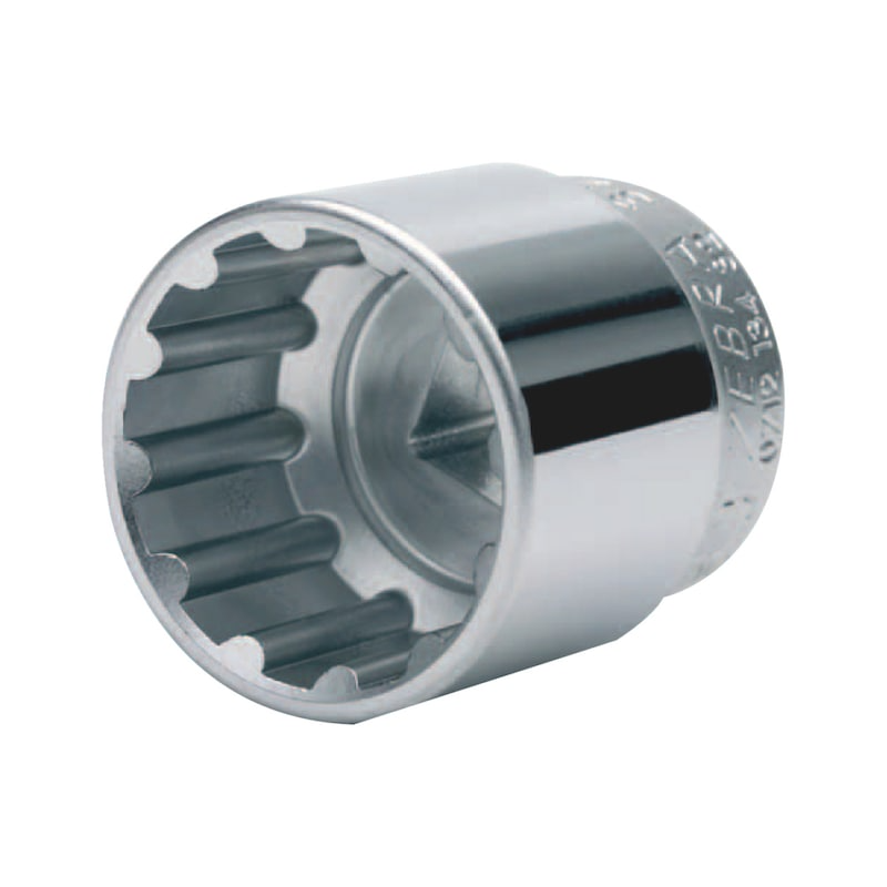 14pcs 1/2" Drive Multi Wrench Socket Set 10–24mm Chrome Vanadium Metric Imperial