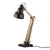 Faroe Scandi Modern Natural Wooden Table Lamp Rustic Retro Designer Vintage