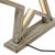 33cm Bamboo Star LED Table Lamp Light Modern Bedside - Antique Timber