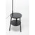 Naples Tripod Floor Lamp Shelf Storage Drawer Bed Side Table Light w/ USB Charger