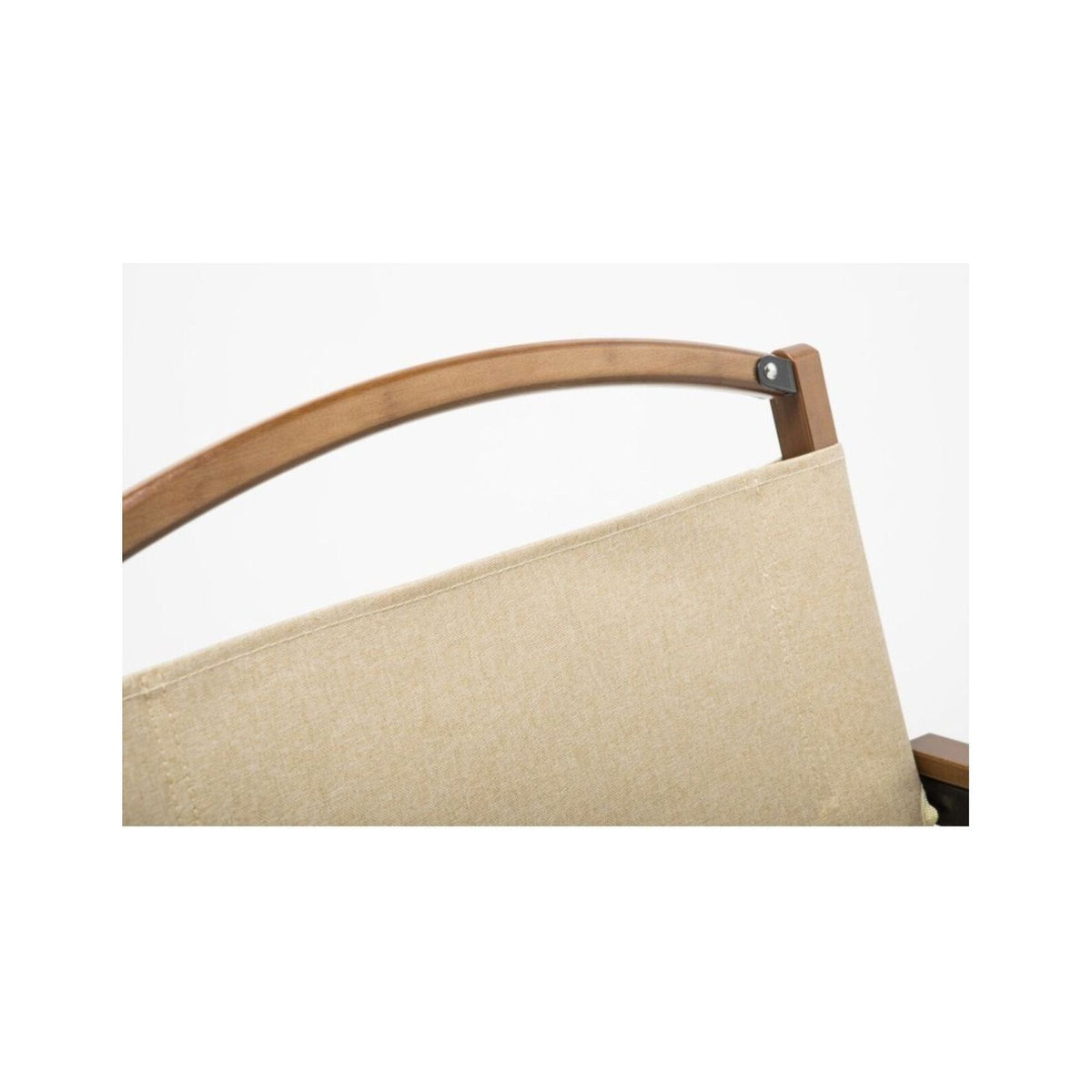 2x Bamboo Foldable Outdoor Camping Chair Wooden Travel Picnic Park Folding - Khaki/Beige